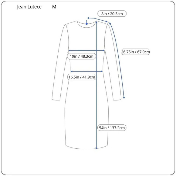 Jean Lutece 1960s Blue Chiffon Dress Heavy Beading - Picture 2 of 8